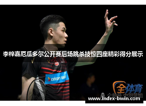 李梓嘉厄瓜多尔公开赛后场跳杀技惊四座精彩得分展示