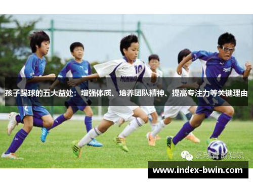 孩子踢球的五大益处：增强体质、培养团队精神、提高专注力等关键理由
