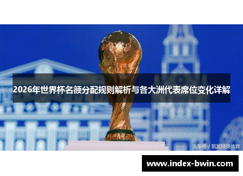 2026年世界杯名额分配规则解析与各大洲代表席位变化详解