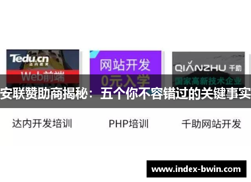 安联赞助商揭秘：五个你不容错过的关键事实