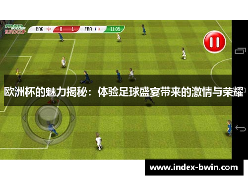 欧洲杯的魅力揭秘：体验足球盛宴带来的激情与荣耀